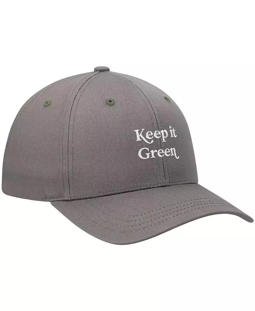 tentree Men
s Olive Keep It Green Elevation Snapback Hat 4