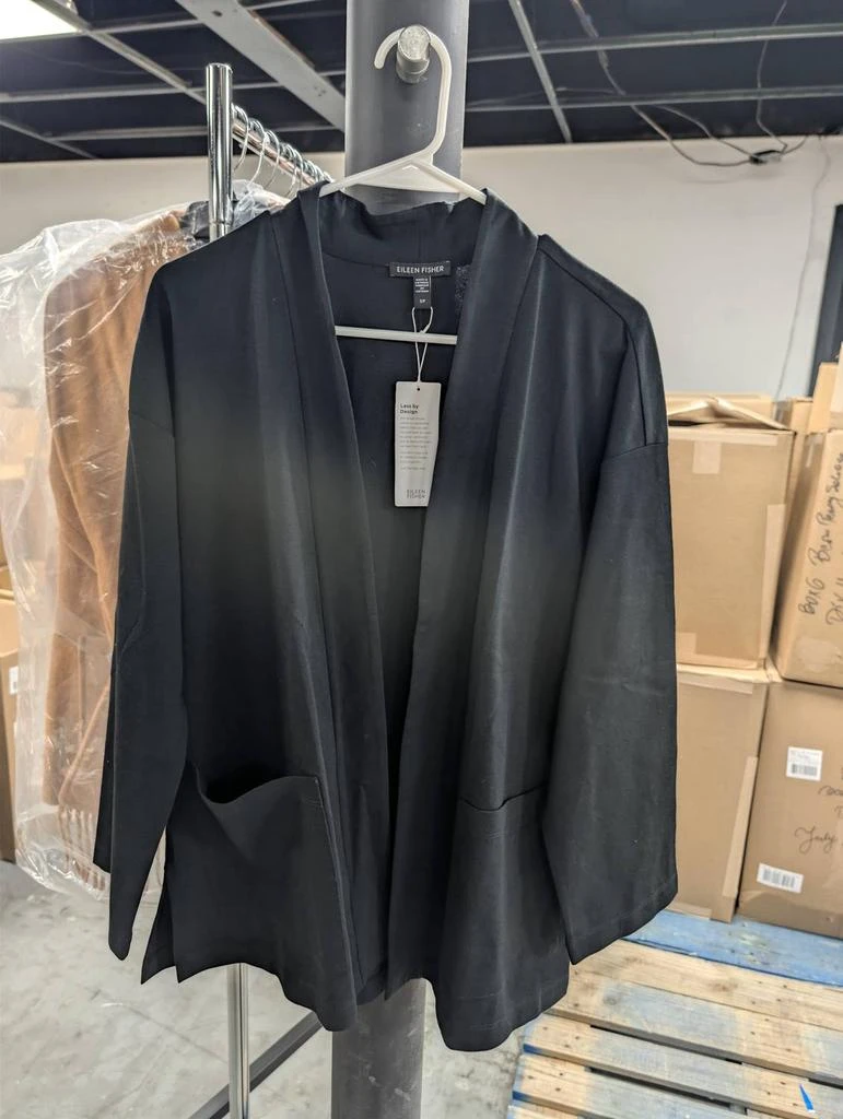 Eileen Fisher Eileen Fisher - WOMEN
S HIGH COLLAR JACKET