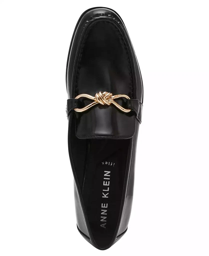 Anne Klein Women's Beckett Knotted Bit Tailored Loafers 4