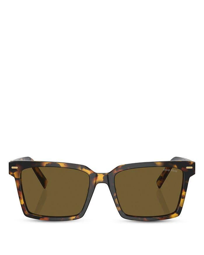 Miu Miu Rectangular Sunglasses, 55mm 2