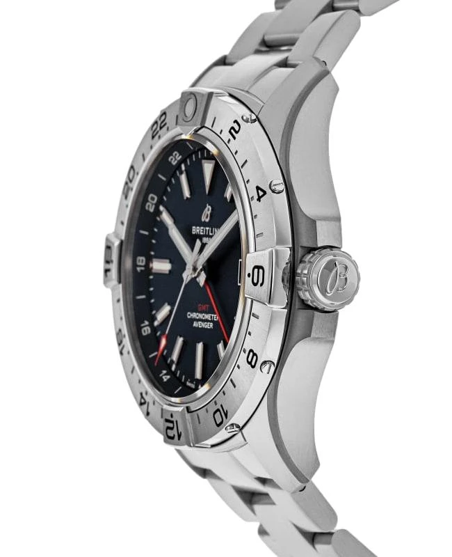 BREITLING Breitling Avenger Automatic GMT 44 Blue Dial Stainless Steel Men's Watch A32320101C1A1 3