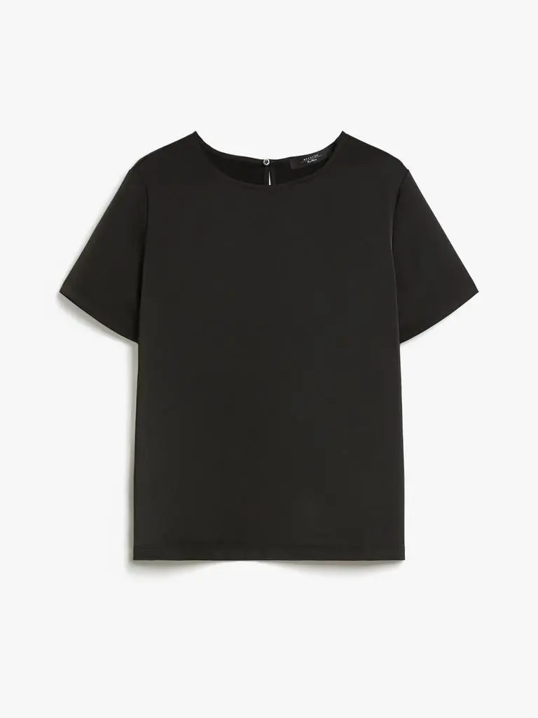 Weekend Max Mara Satin and jersey t-shirt 5