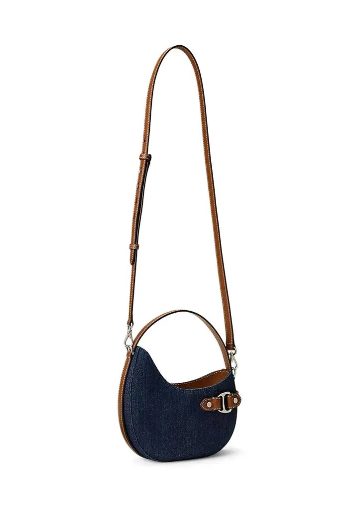 Ralph Lauren Denim Small Tasha Crossbody Bag 2