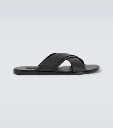 Tom Ford Preston T leather sandals 1