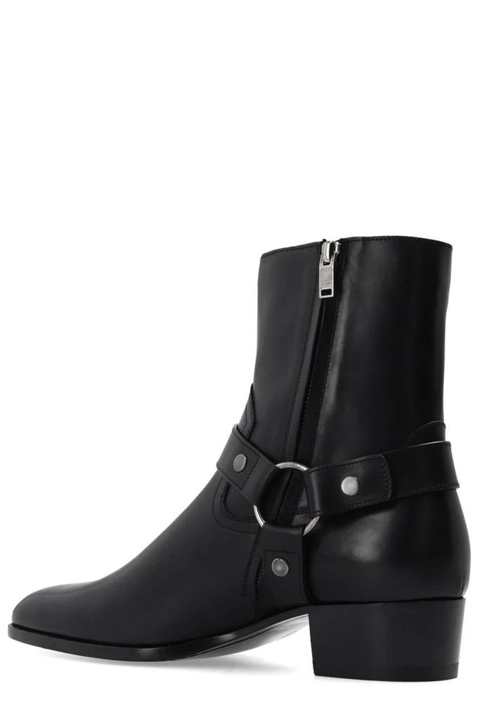 Yves Saint Laurent Saint Laurent Wyatt Harness Boots 3
