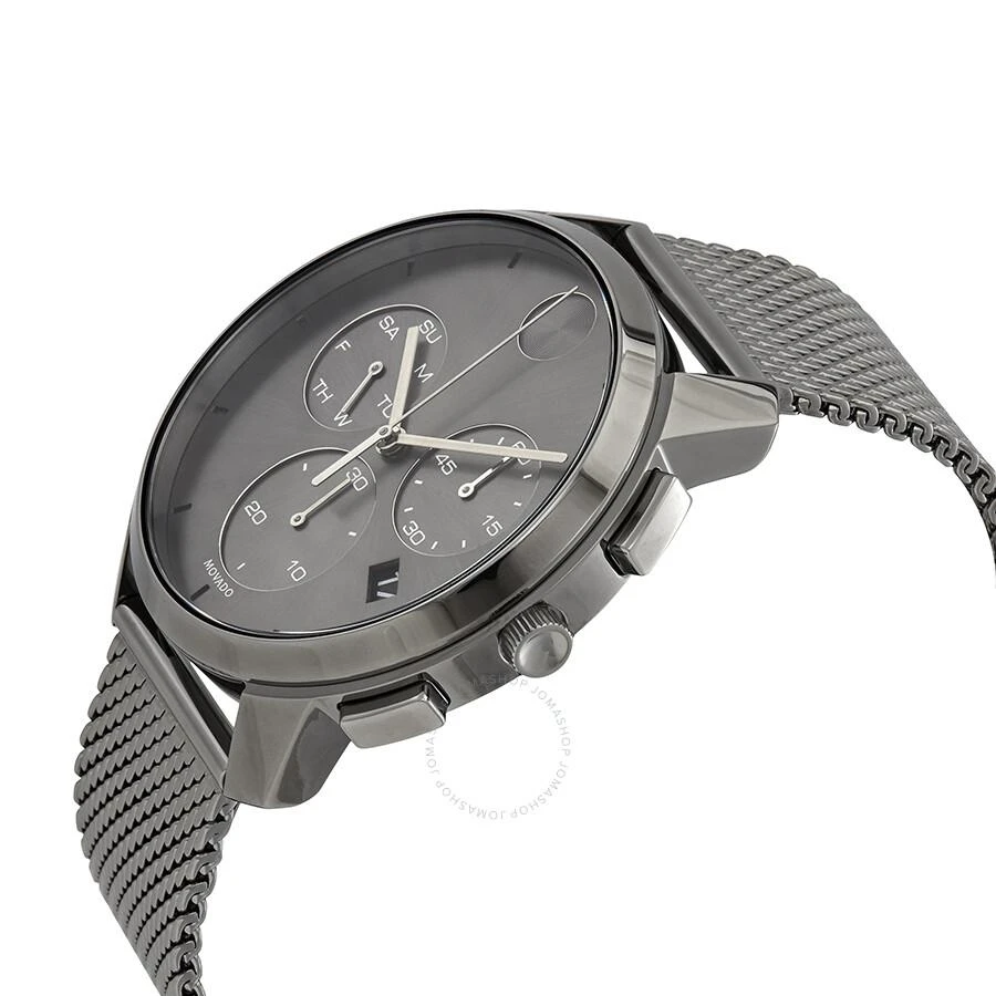 Movado Bold Thin Chronograph Quartz Grey Dial Men's Watch 3600635 2