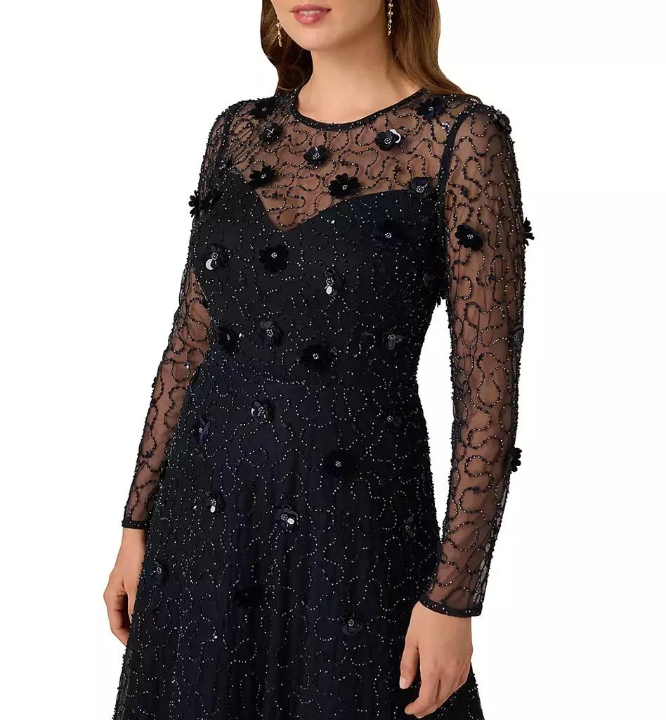 Women's Beaded Velvet Midi Dress – On Sale Now with Up to 77% Off
