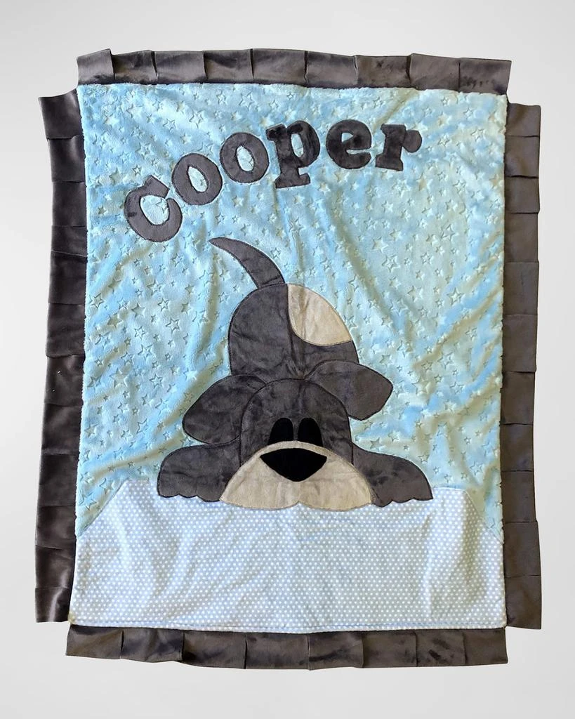 Boogie Baby Happy Tails Personalized Blanket