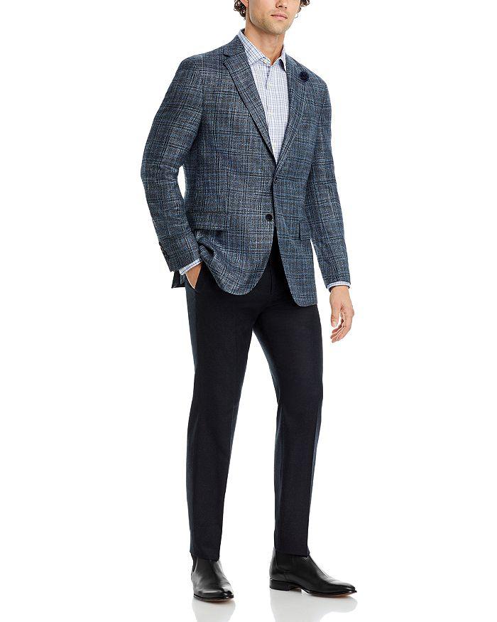 Hart Schaffner Marx New York Plaid Regular Fit Sport Coat