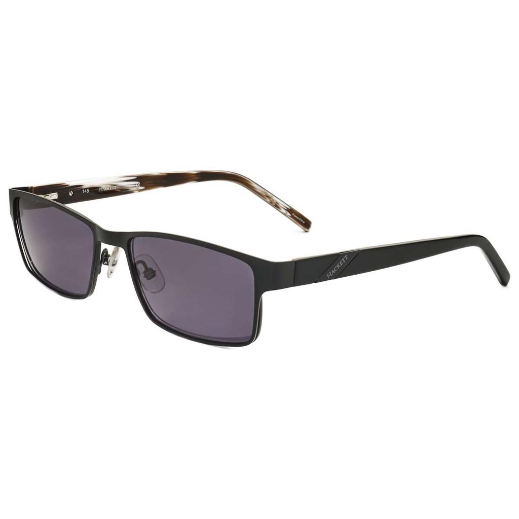 Hackett Hackett Men's Black Rectangular Sunglasses
