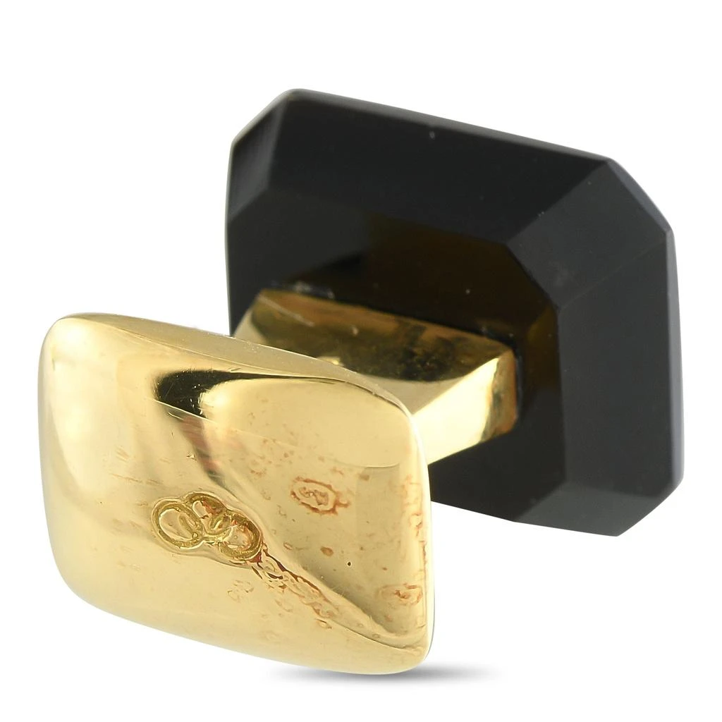 LINKS OF LONDON 18K Yellow Gold Onyx and Iolite Tuxedo Set LL15-082025 5