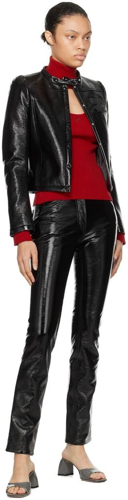Courrèges Red Cutout Turtleneck 4