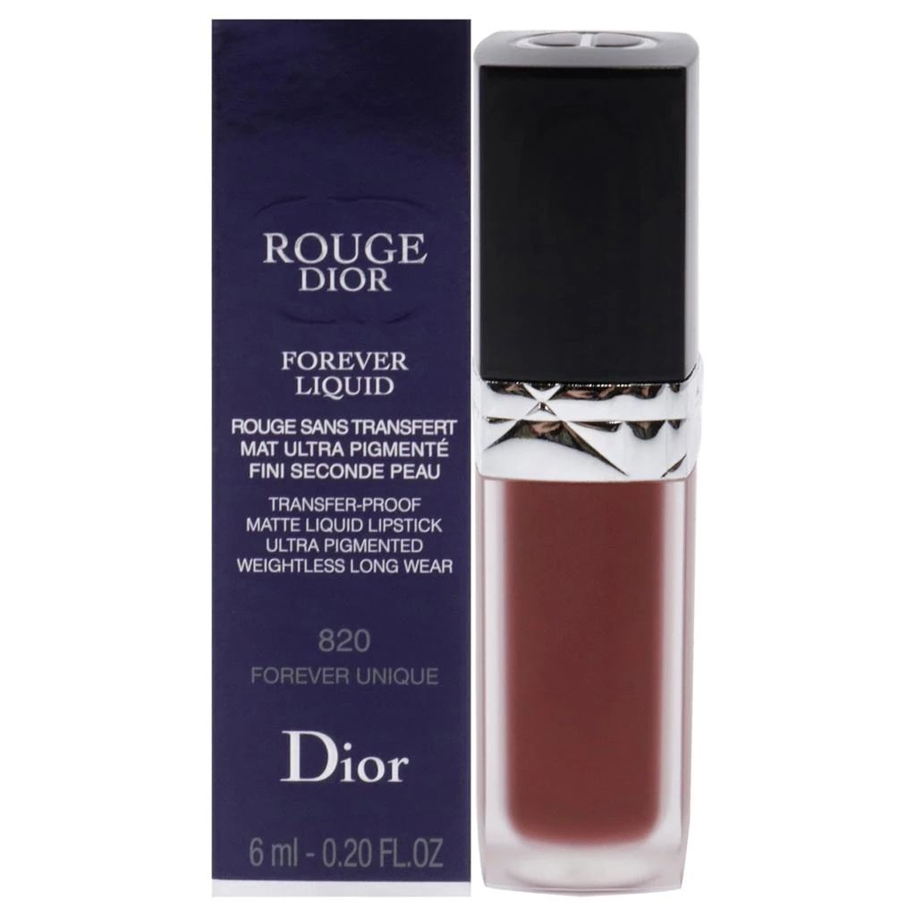 Dior Rouge Dior Forever Liquid Matte Lipstick - 820 Forever Unique by  for Women - 0.2 oz Lipstick 1