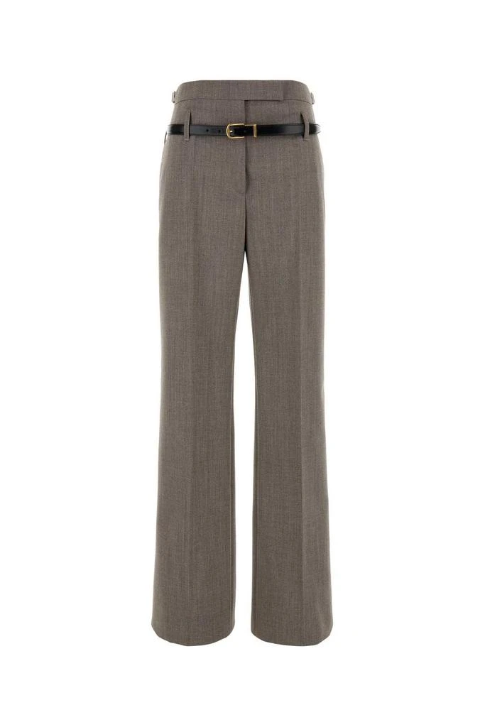 Prada Prada Belted Blend Trousers 1