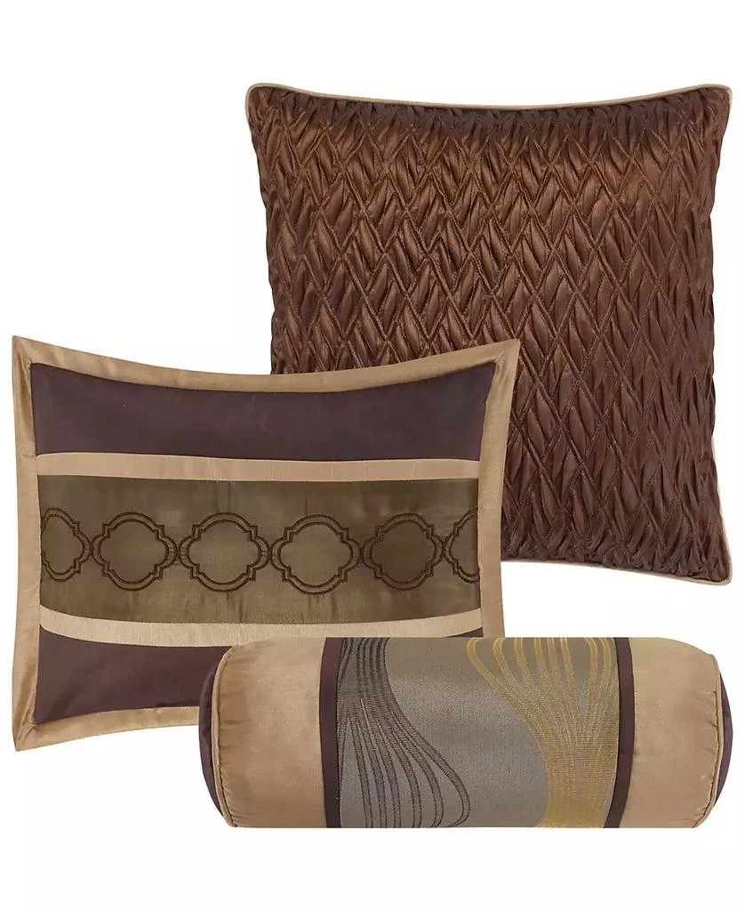 Stratford Park Kath 7-Piece Comforter Set, Brown, California 3