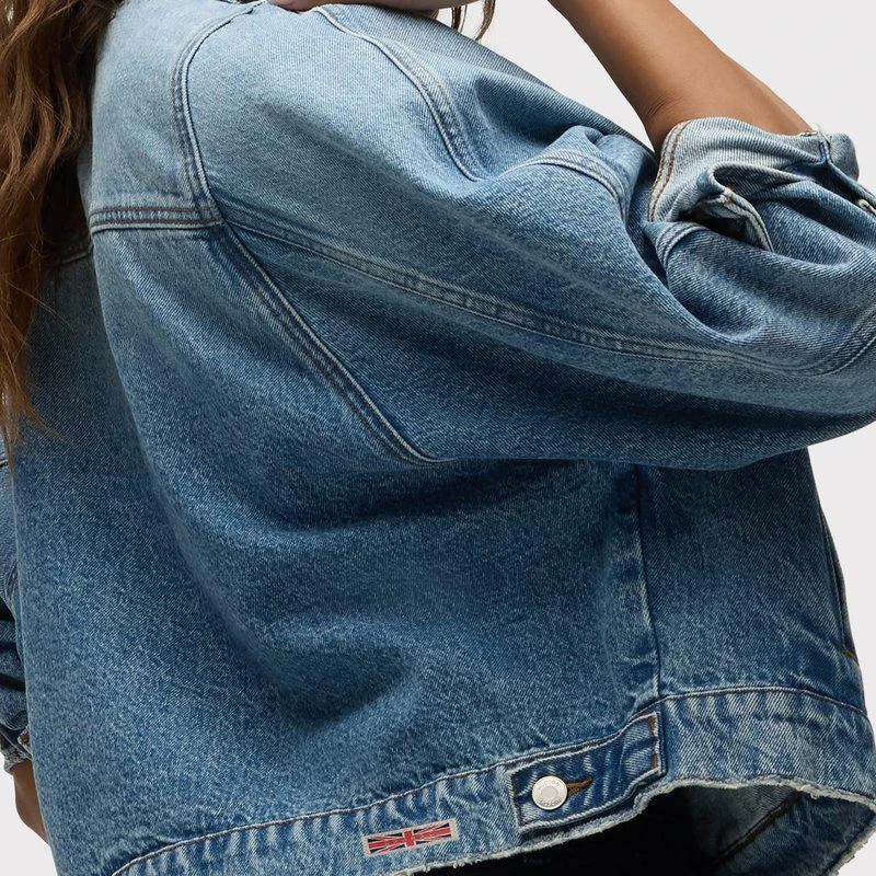 Hudson Oversized Union Jack Denim Jacket 2