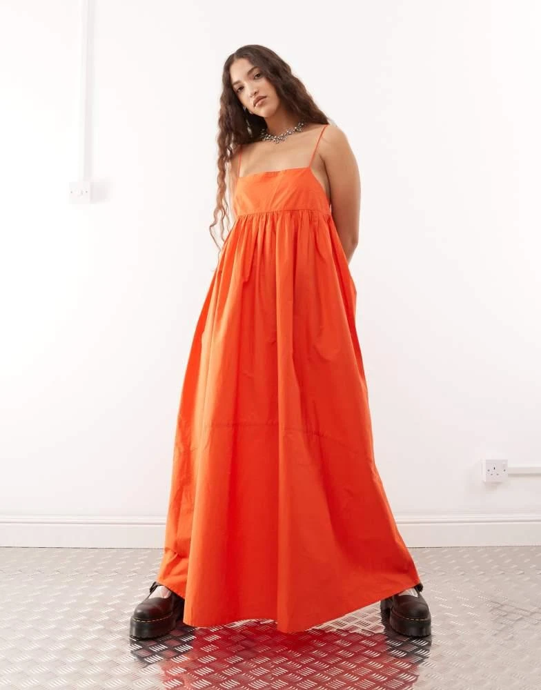 Shop COLLUSION cami woven maxi dress in red on Sale at BeyondStyle  Get  25% Off COLLUSION cami woven maxi dress in red with Limited-Time Flash  Deals, Exclusive Discounts, and Special Offers.