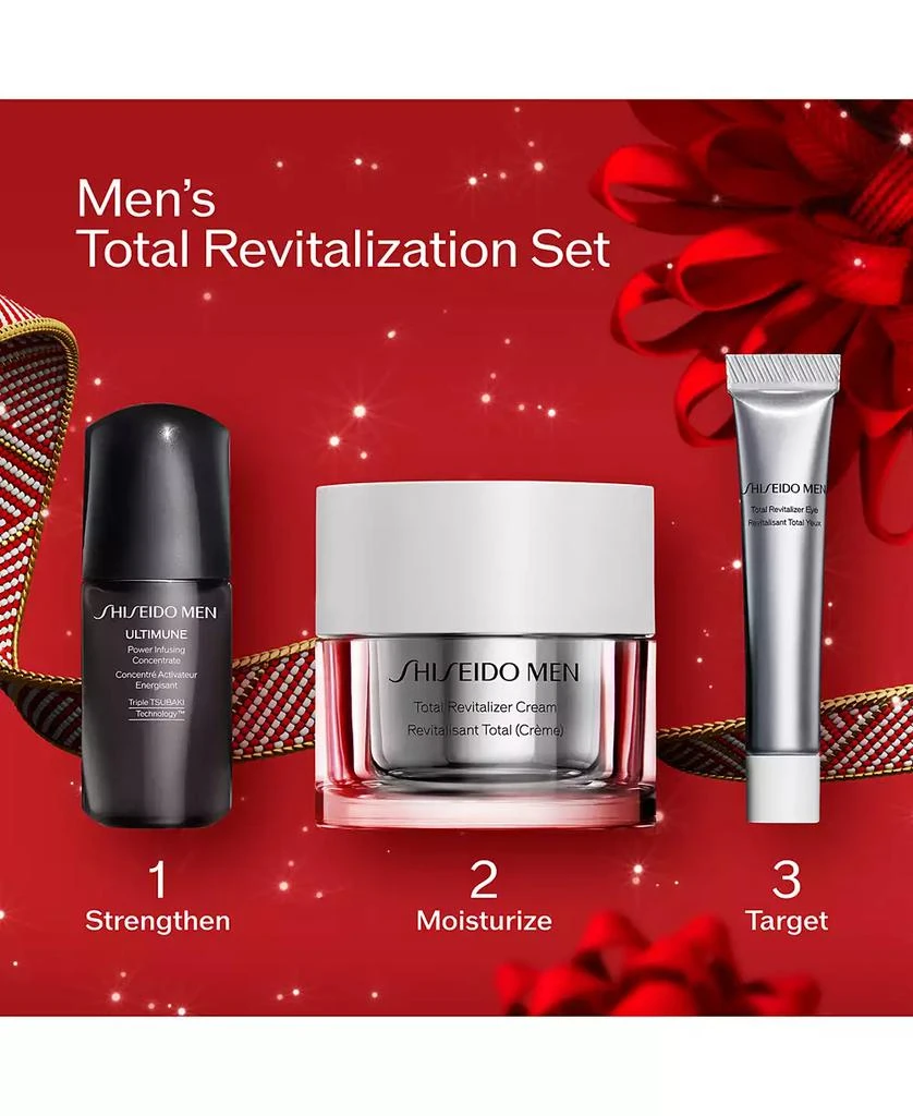 Shiseido Men's 4-Pc. Total Revitalization Skincare Set 3