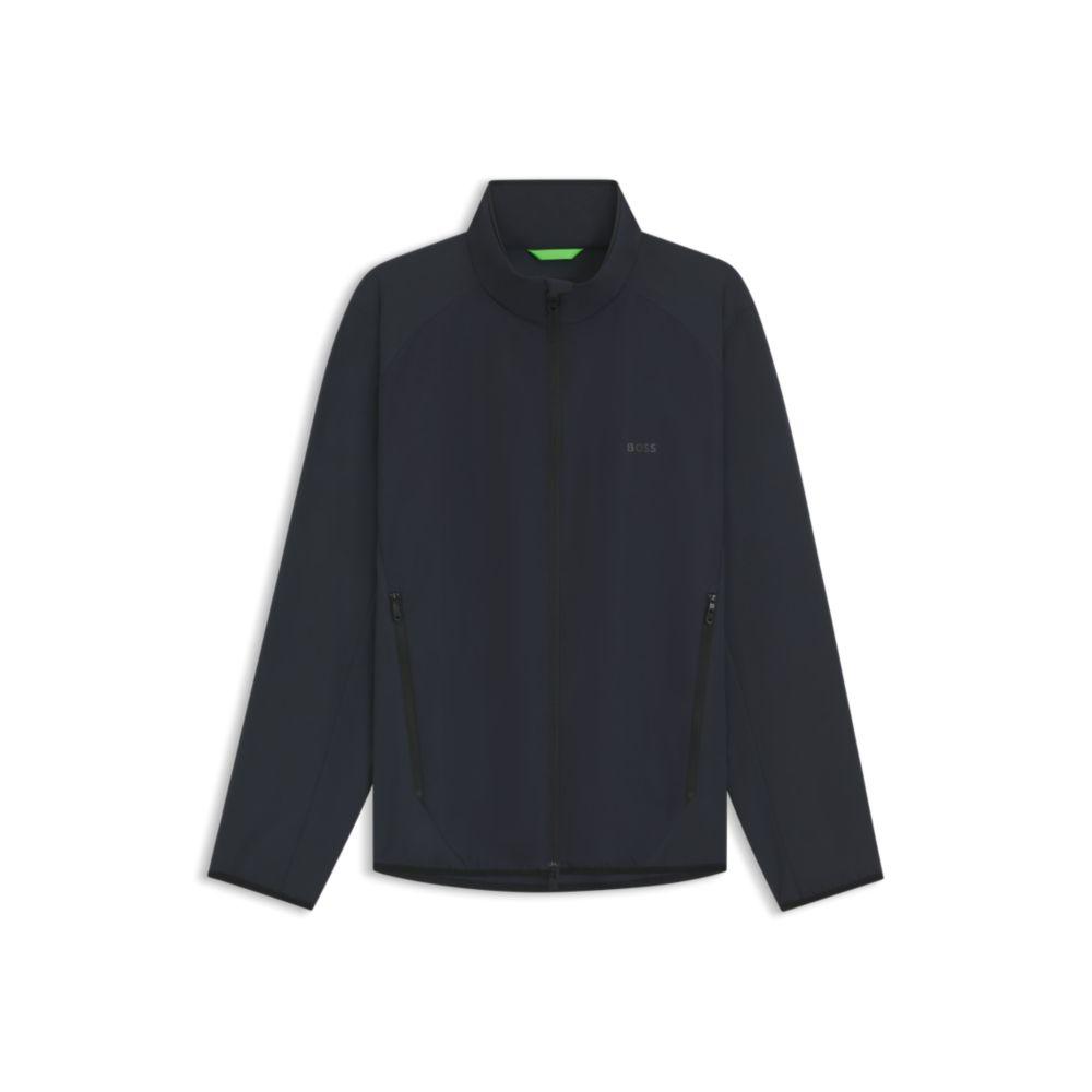 Shop Men's Zip-Front Geo Pattern Jacket on Sale at