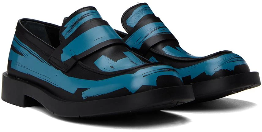 CAMPERLAB Black & Blue MIL 1978 Loafers 4