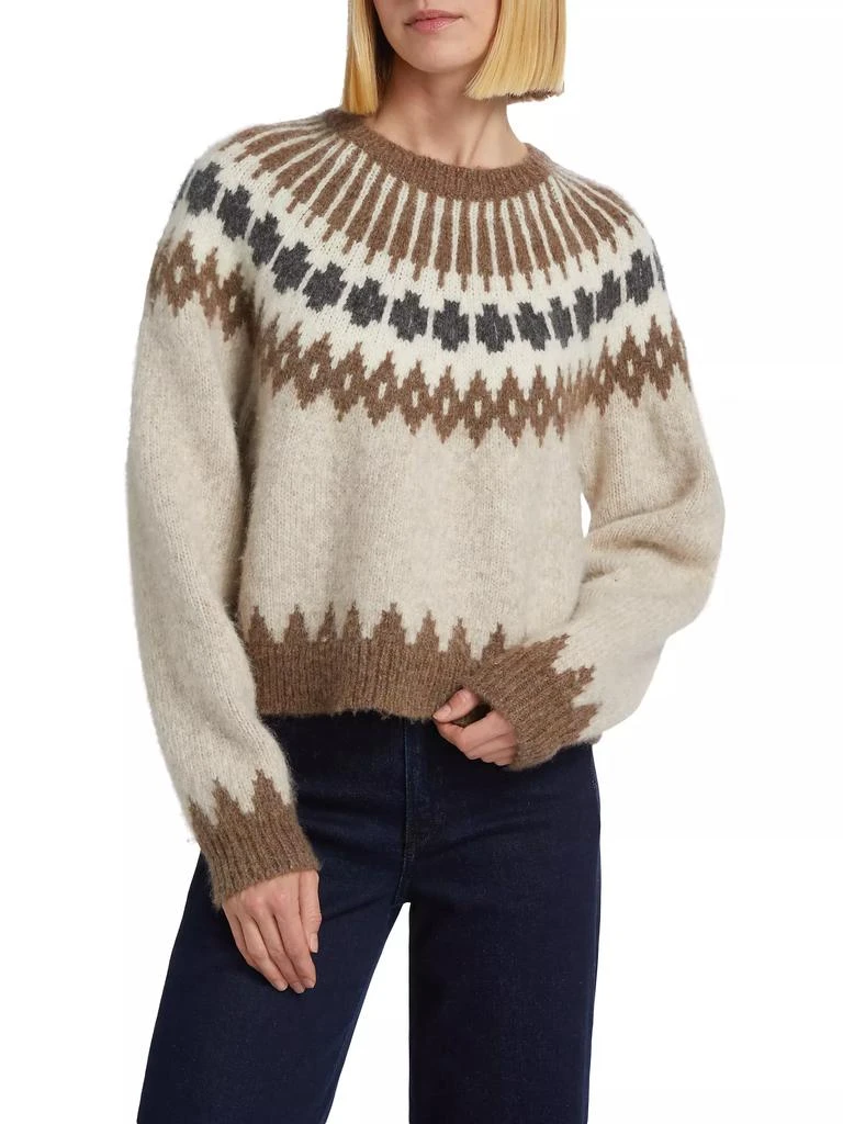 Nili Lotan Alena Fair-Isle-Inspired Sweater 3