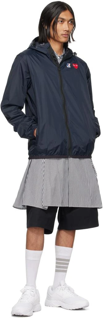 Comme des Garcons Navy K-Way Edition Claude Jacket 4