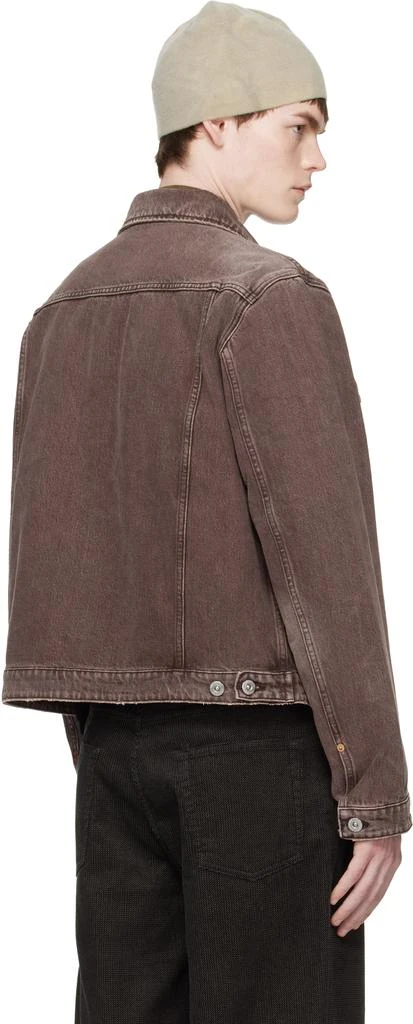 Our Legacy Brown Origin Denim Jacket 3