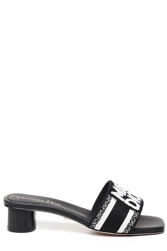 Dior Dior Dway Logo Detailed Slip-On Slides 1