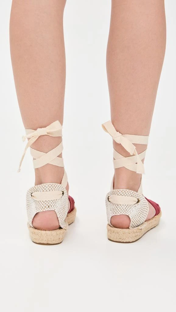 Soludos The Lauren Lace Up Crochet Espadrilles 3