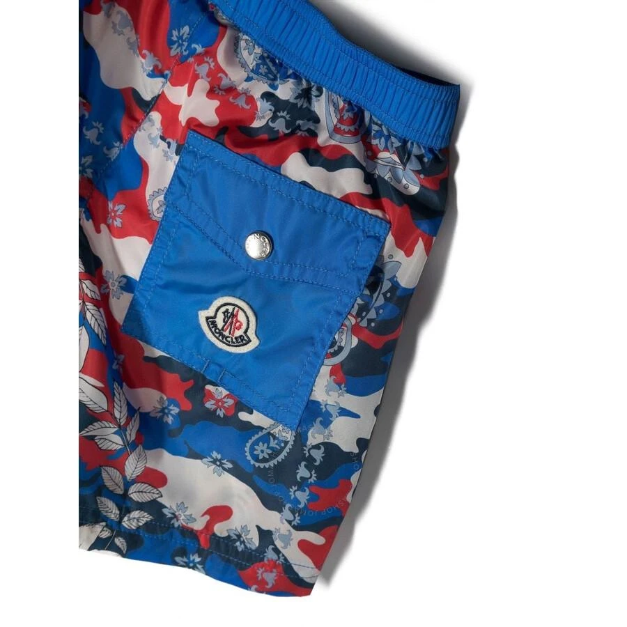 Moncler Kids Camouflage Maya Sea Print Swim Shorts 2