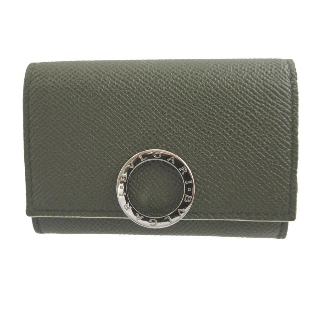BVLGARI Leather Coin Purse/Coin Case (Pre-Owned) 1