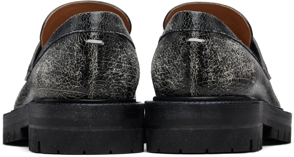 MAISON MARGIELA Black
White Tabi County Loafers 2