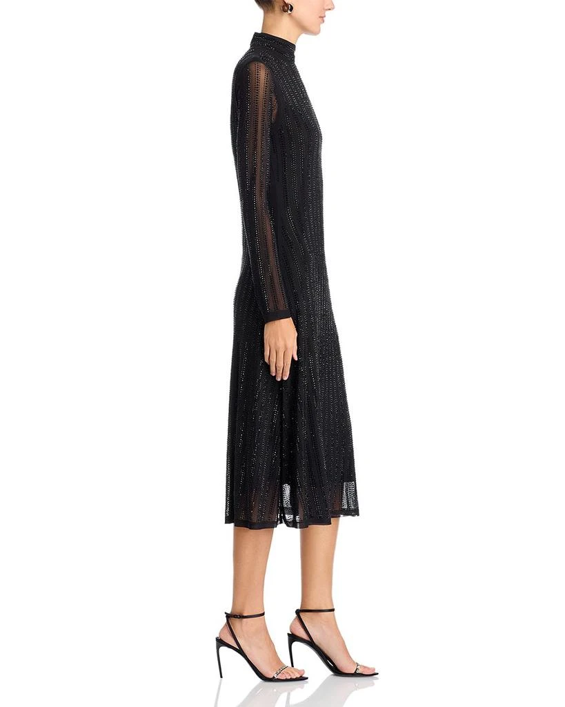 Tahari The Martine Rhinestone Dress - Noir - 2