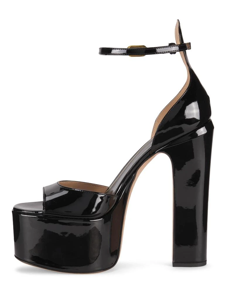 Valentino Tan-Go 155MM Patent Leather Platform Sandals 4