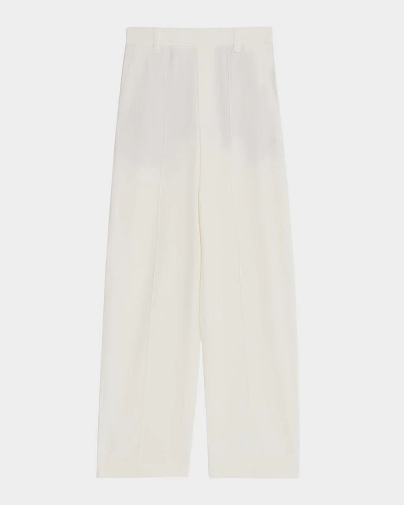 Vince High-Rise Pull-On Linen Pants 1