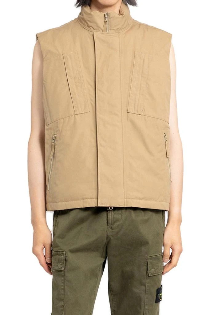 Stone Island Stone Island High-Neck Zipped Gilet 1