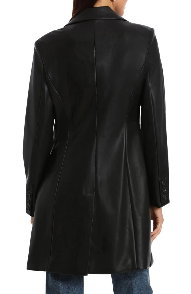 Avec Les Filles Faux-Ever Leather™ Longline Blazer 2