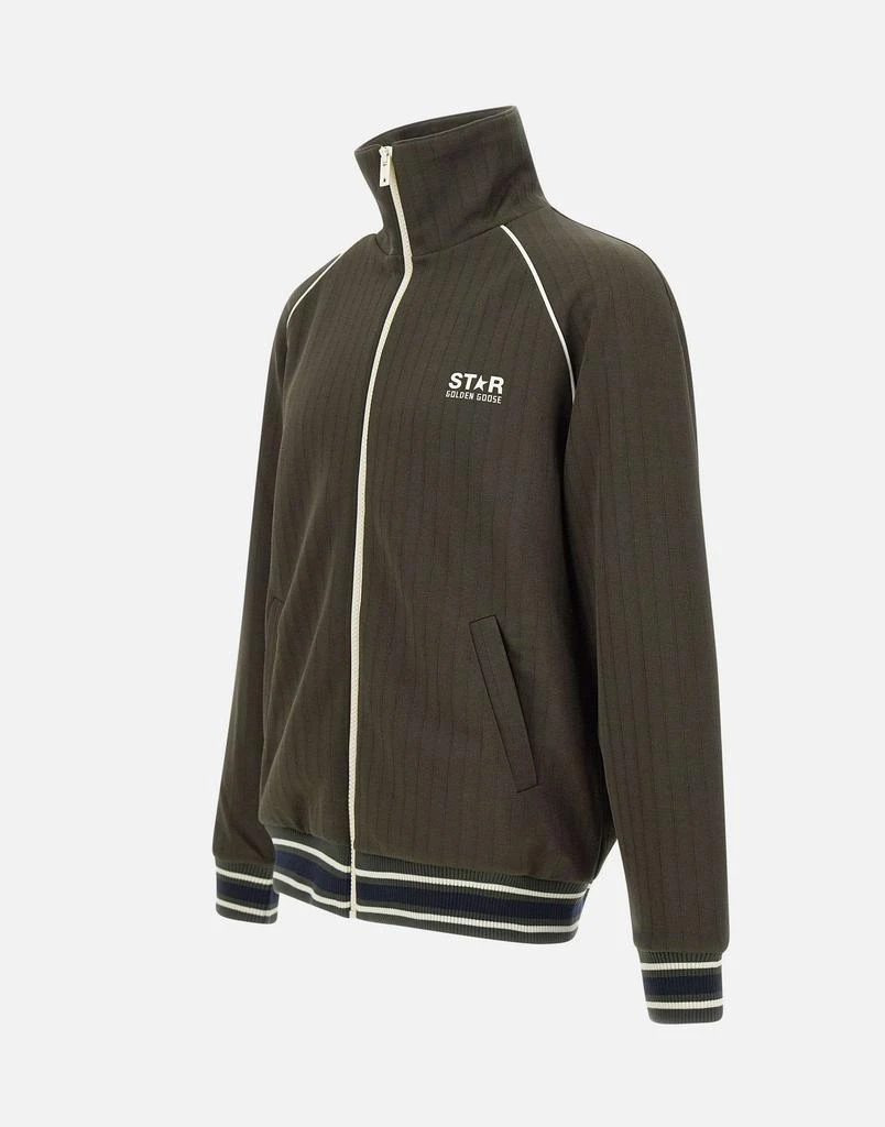 Golden Goose "Maximus Raglan Jacket"  technical fabric sweatshirt 4