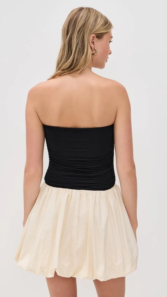 Moon River Strapless Two Tone Bubble Midi Dress 2