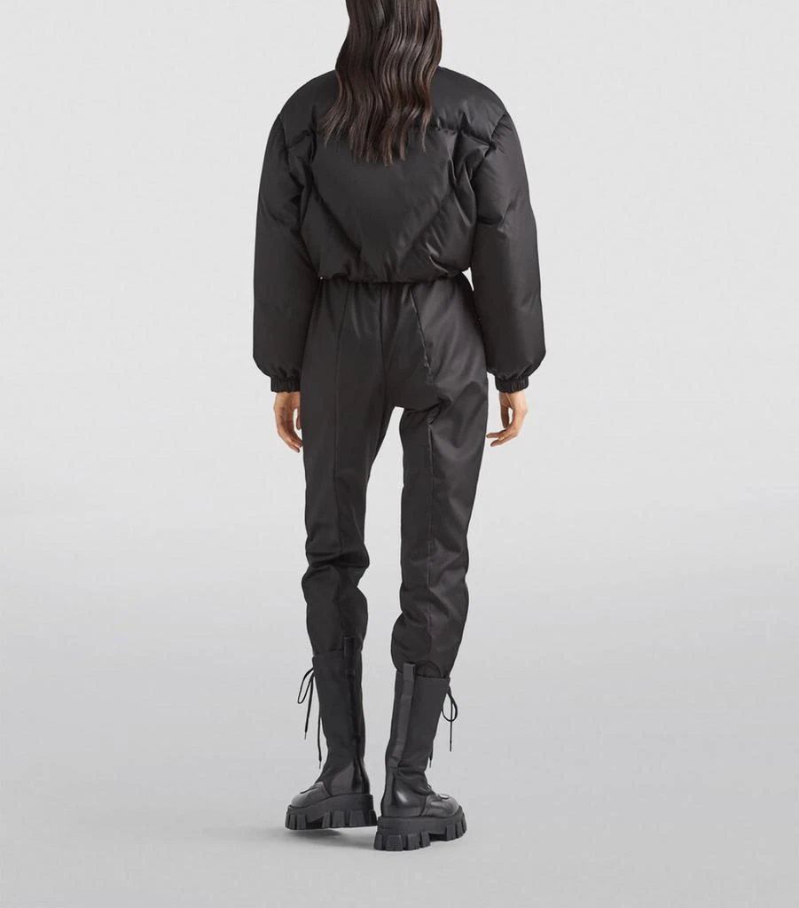 Prada Crop Re-Nylon Puffer Jacket 4