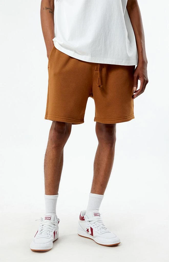 PacSun Brown Sweat Shorts 2