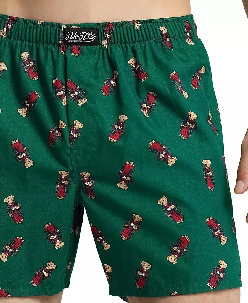 Ralph Lauren Men's Polo Bear Print Woven Boxers 3