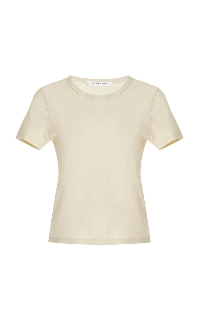 SLVRLAKE SLVRLAKE - Cotton Baby Tee - Ivory - XS - Moda Operandi 1