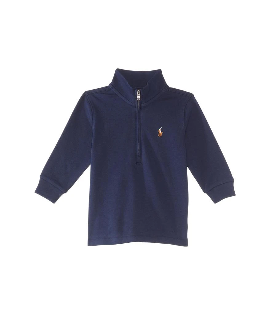 Polo Ralph Lauren Kids Cotton Interlock 1/4 Zip Pullover (Infant) 1