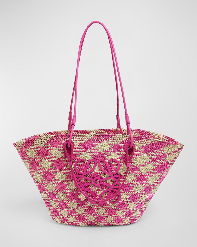 Loewe x Paula's Ibiza Medium Anagram Basket Tote Bag in