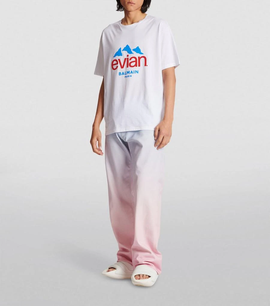 Balmain x Evian Gradient Denim Jeans 2