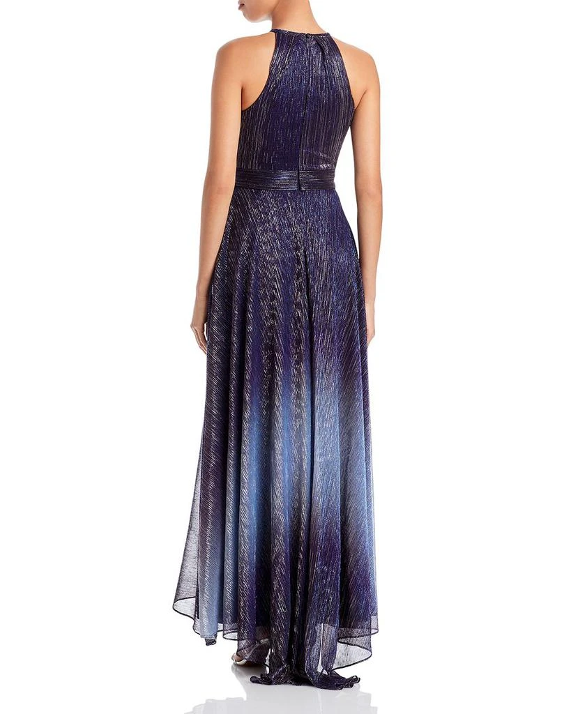 AQUA Metallic Ombré Gown - Exclusive 4