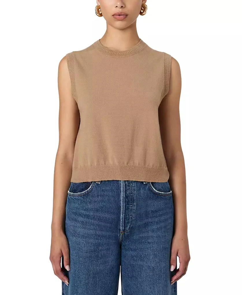French Connection Women's Cosysoft Crewneck Sweater Vest 1