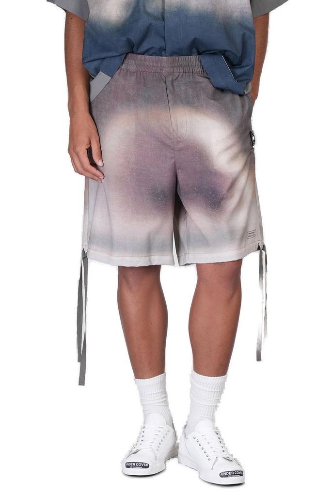 UNDERCOVER Undercover Logo Printed Drawstring Shorts