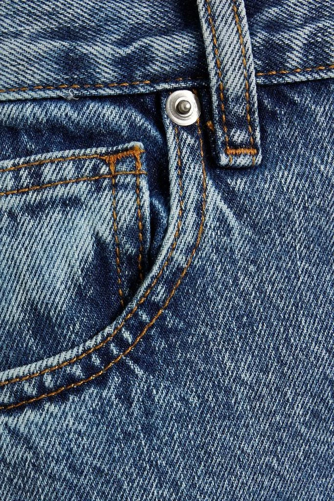 IRO Gismond acid washed high-rise straight-leg jeans 4